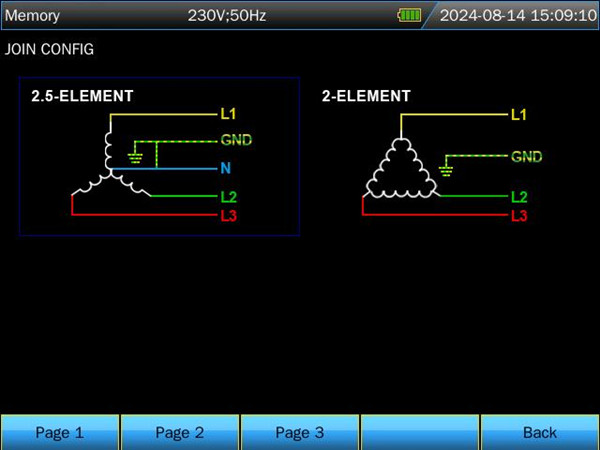 Introduction of Wiring Combinations of SA2200 Power Quality Analyzer